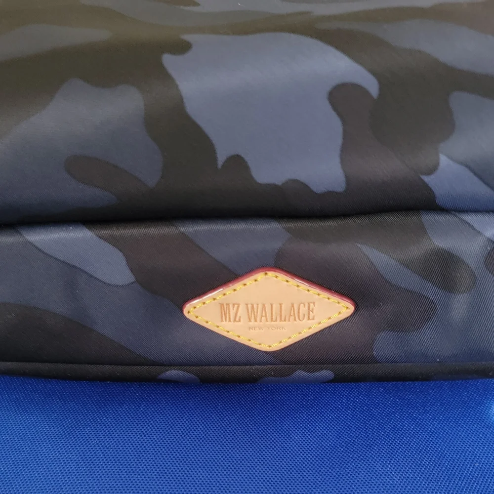 MZW Blue Camo Bleecker Slim Brief XS